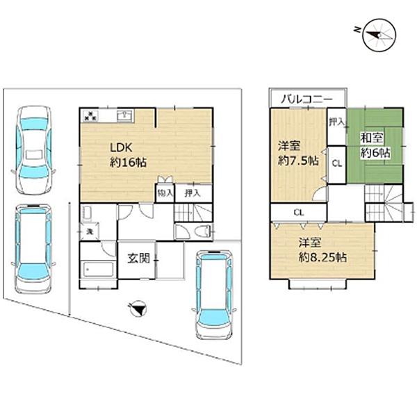 京都市左京区静市市原町の中古一戸建