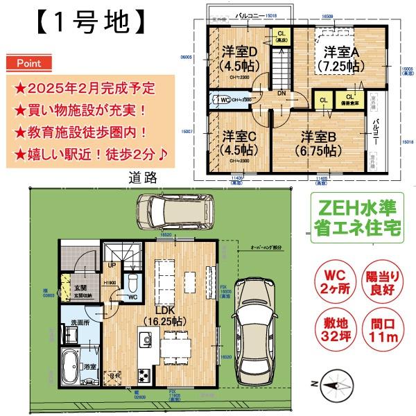 １号地