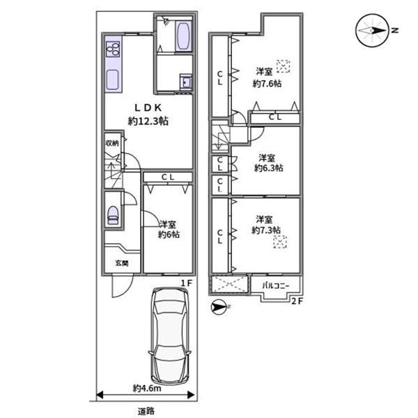 京都市北区紫野上柏野町の中古一戸建