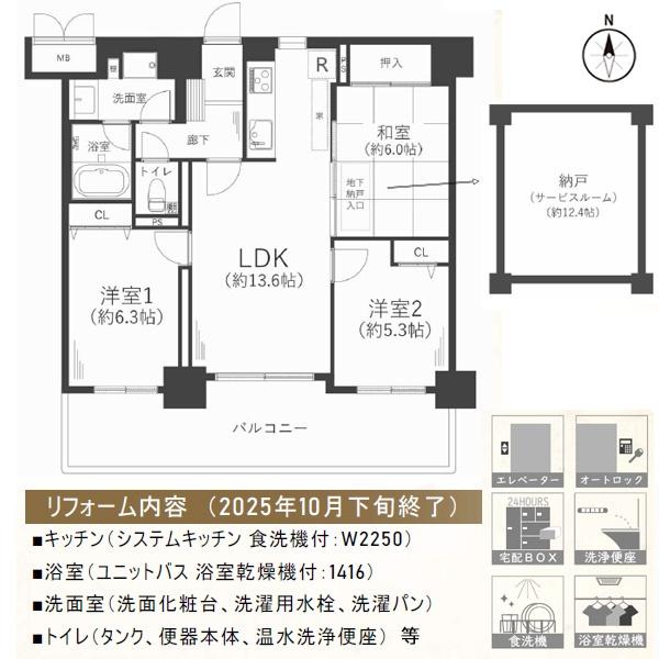 ディオフェルティ北野東