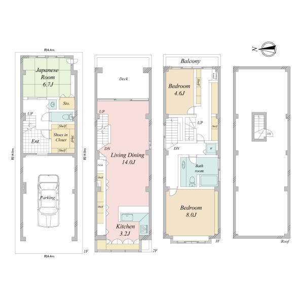 京都市北区小山初音町の中古一戸建て