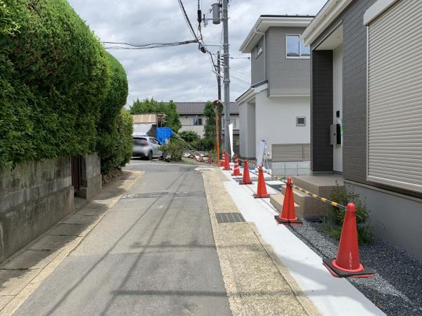 1期2号地(前面道路含む現地写真)