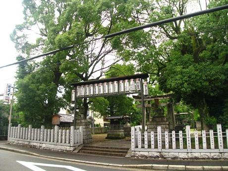京都市左京区田中野神町の土地(田中神社)