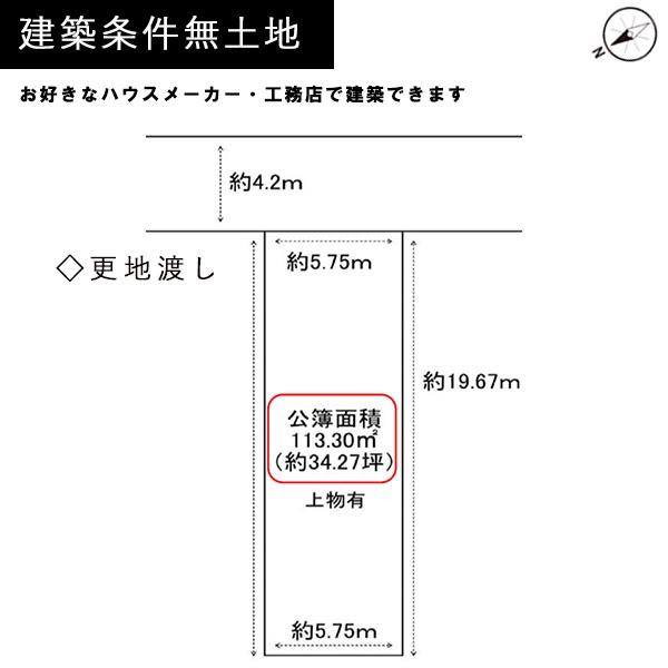 京都市左京区一乗寺庵野町の売土地