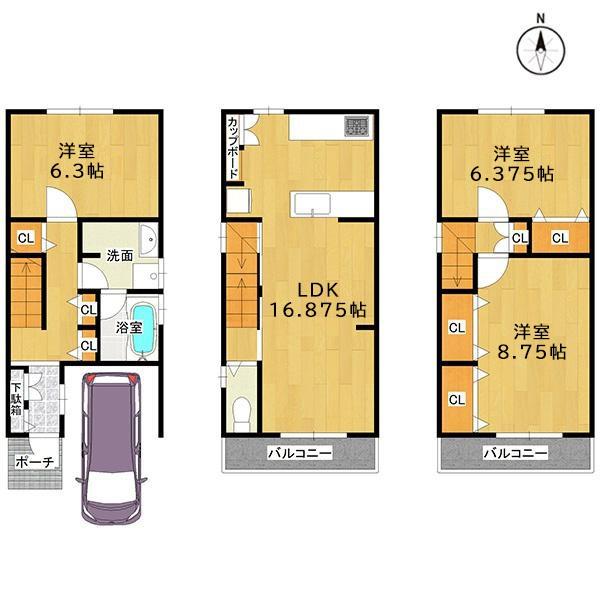 向日市森本町薮路の中古一戸建