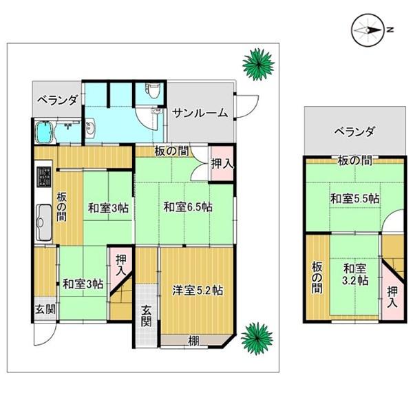 京都市北区紫野上柏野町の中古一戸建