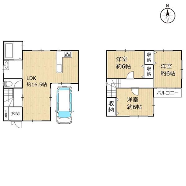 京都市北区鷹峯旧土居町の中古一戸建て