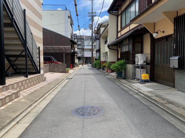 1期1号地(前面道路含む現地写真)