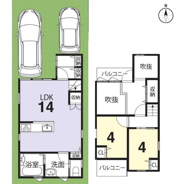 京都市北区西賀茂大栗町の新築一戸建