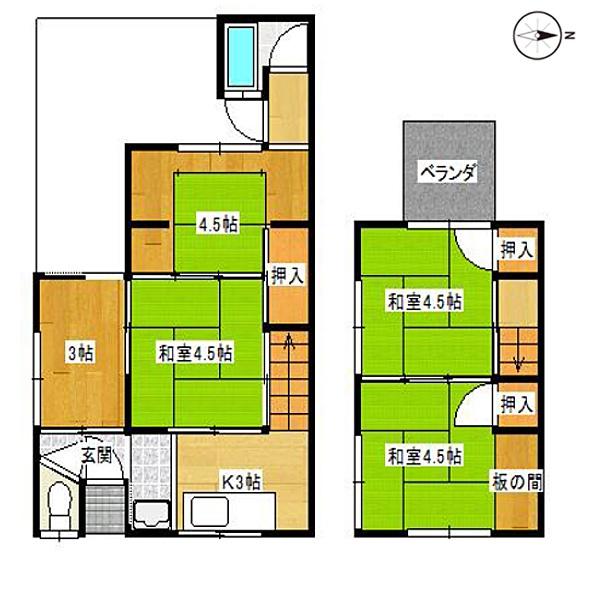 京都市北区上賀茂朝露ケ原町の中古一戸建