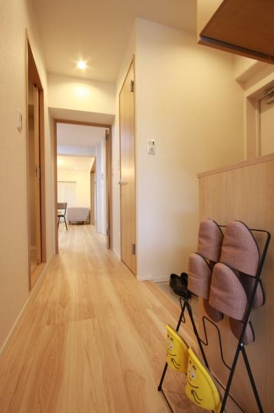 京都北山スカイハイツA棟(玄関)