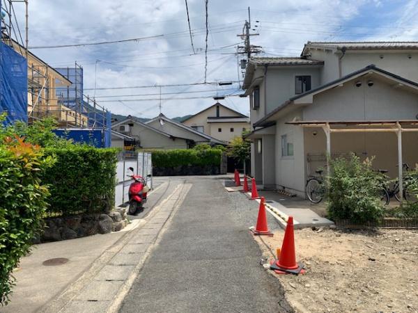 京都市左京区松ケ崎東町の土地