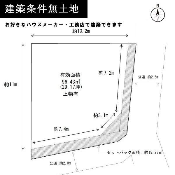 京都市北区出雲路松ノ下町の土地