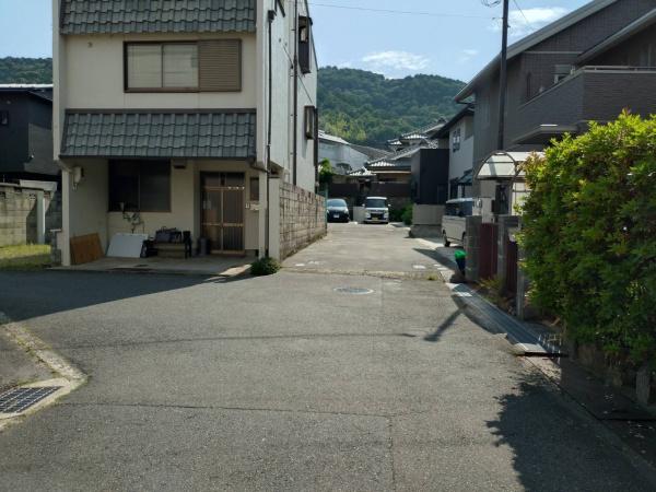 京都市山科区西野山射庭ノ上町の土地