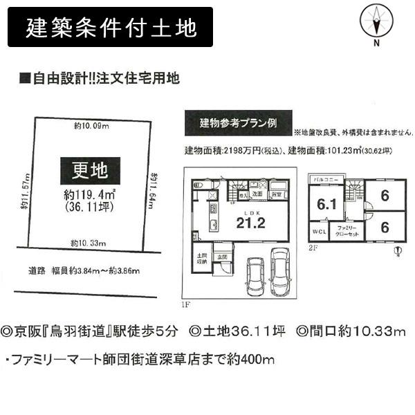京都市東山区福稲上高松町の売土地