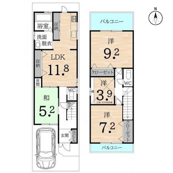 京都市上京区主税町の中古一戸建て