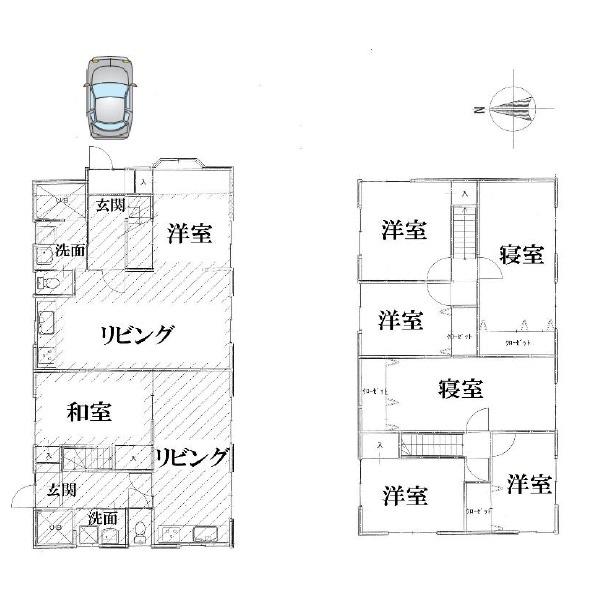 京都市北区西賀茂樋ノ口町の中古一戸建て