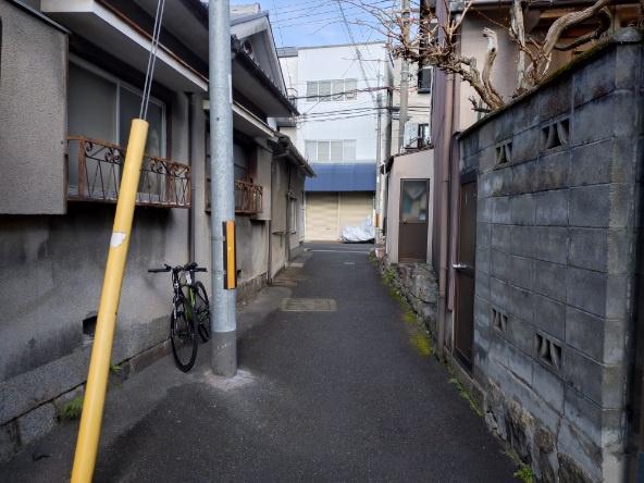 京都市左京区北白川東久保田町の土地