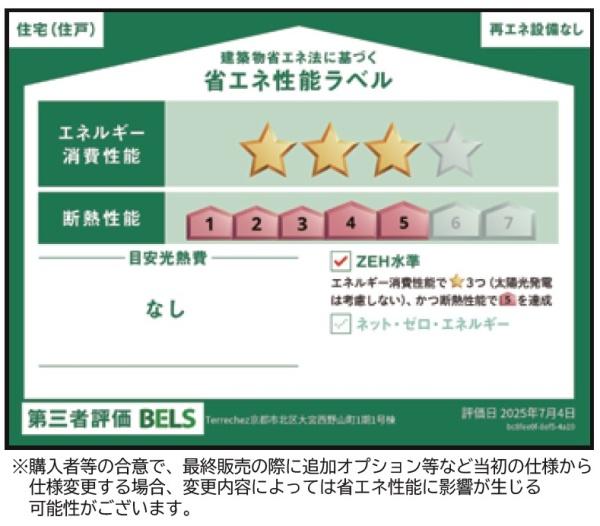 京都市北区大宮西野山町の新築一戸建