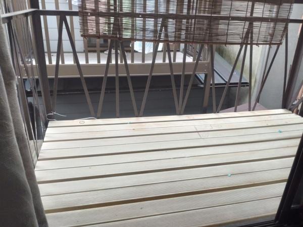 京都市左京区田中西浦町の中古一戸建て(バルコニー)