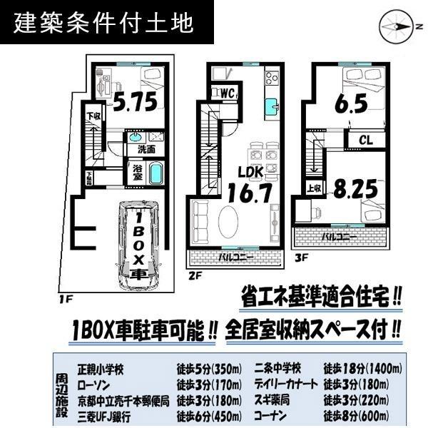 京都市上京区浄福寺通一条下る東西俵屋町の売土地