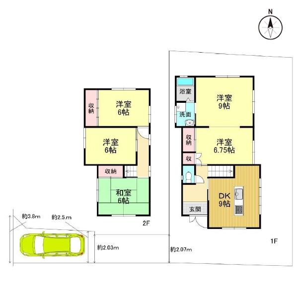 京都市左京区岩倉三宅町の中古一戸建て