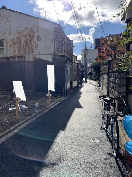 京都市北区紫野北舟岡町の土地