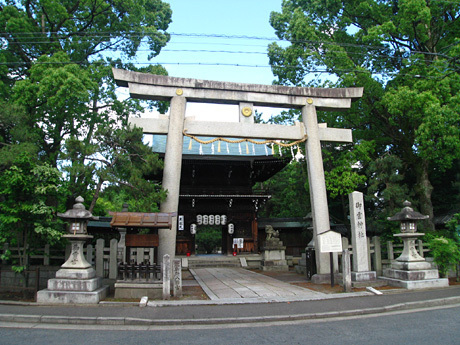 京都市北区紫野宮東町の土地(御霊神社)
