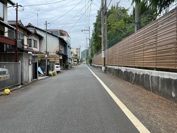 京都市北区紫竹上長目町の土地