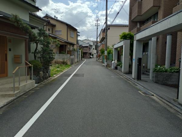 京都市北区紫竹竹殿町の土地