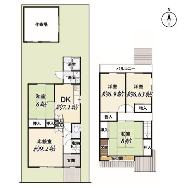 京都市北区鷹峯黒門町の中古一戸建