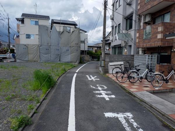京都市北区紫竹上竹殿町の土地