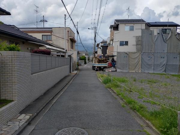 京都市北区紫竹上竹殿町の土地