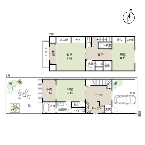 京都市上京区寺之内通千本西入柏清盛町の中古一戸建て
