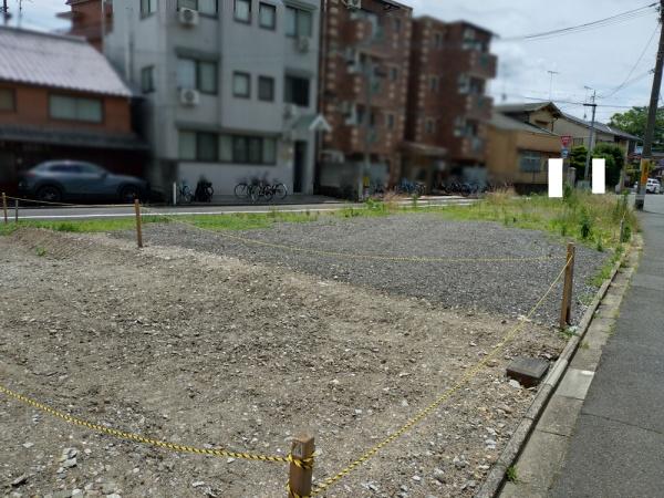 京都市北区紫竹上竹殿町の土地