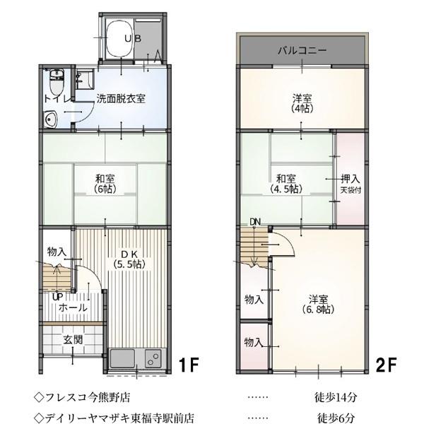 京都市東山区福稲柿本町の中古一戸建