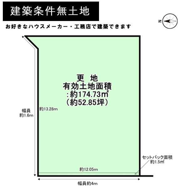 京都市左京区北白川下池田町の売土地
