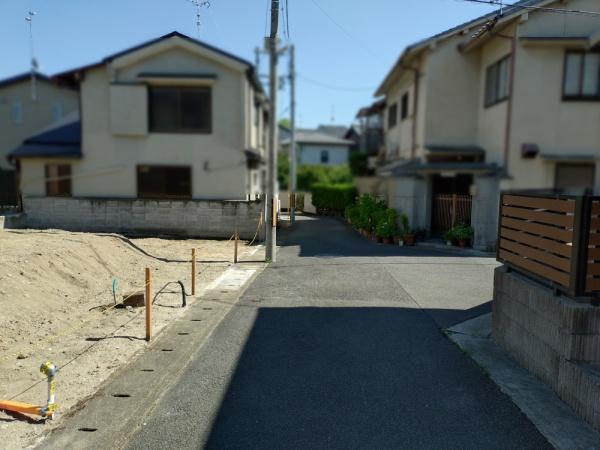 京都市左京区北白川下池田町の土地