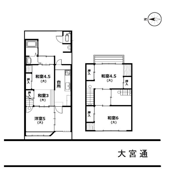 京都市北区紫野門前町の中古一戸建