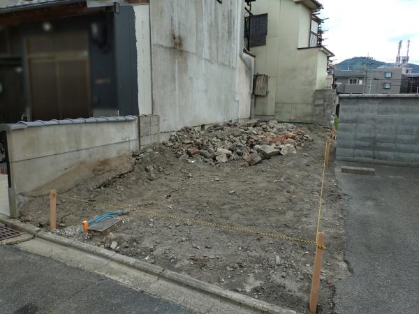 京都市左京区田中南大久保町の土地