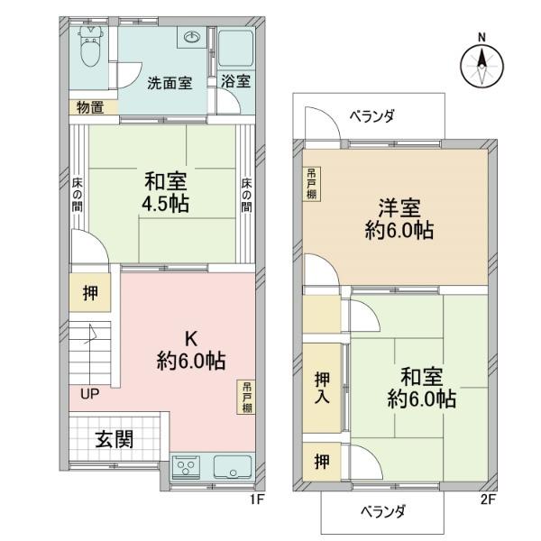京都市東山区今熊野南谷町の中古テラスハウス