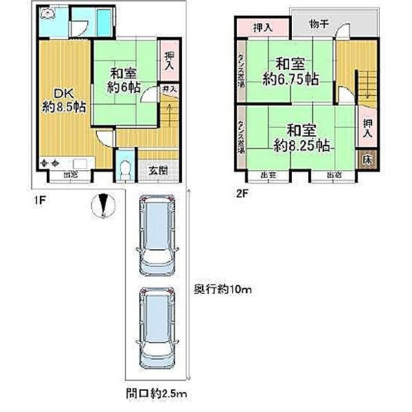京都市上京区下長者町通七本松西入鳳瑞町の中古一戸建て