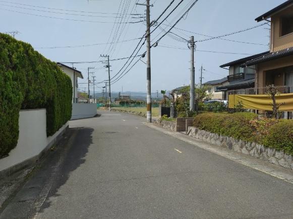 京都市左京区上高野三反田町の土地