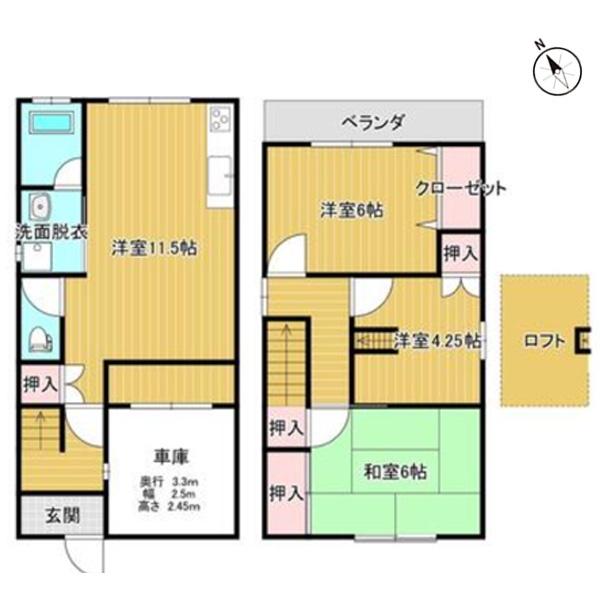 京都市北区大宮西野山町の中古一戸建て