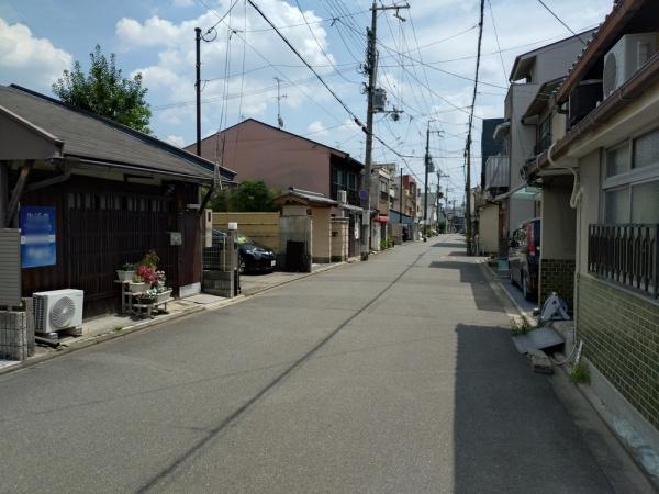 京都市上京区竪社北半町の土地