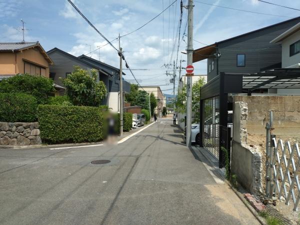 京都市北区紫竹上ノ岸町の土地
