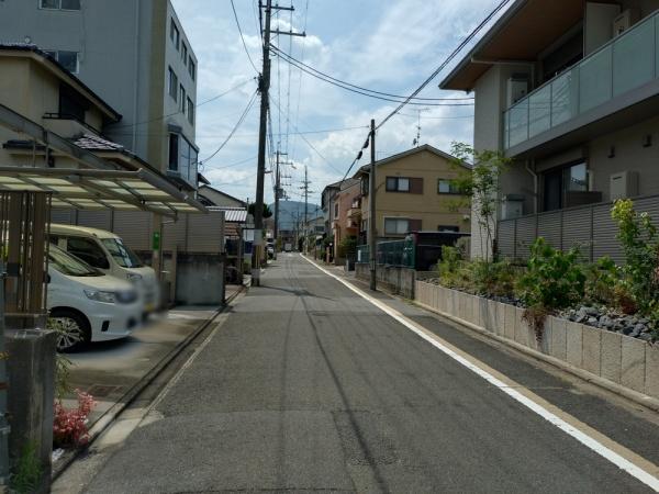 京都市北区紫竹上ノ岸町の土地