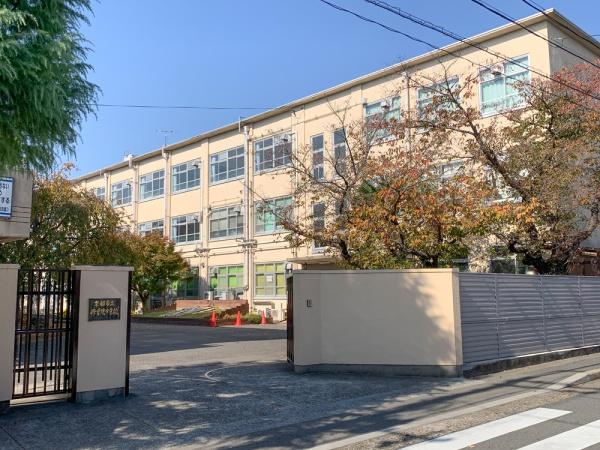 京都市左京区修学院西沮沢町の土地(京都市立修学院中学校)
