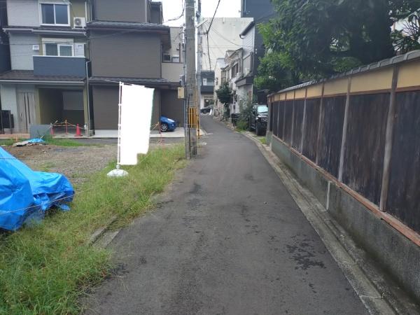 京都市北区紫野南舟岡町の土地