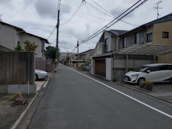 京都市北区小山下初音町の土地